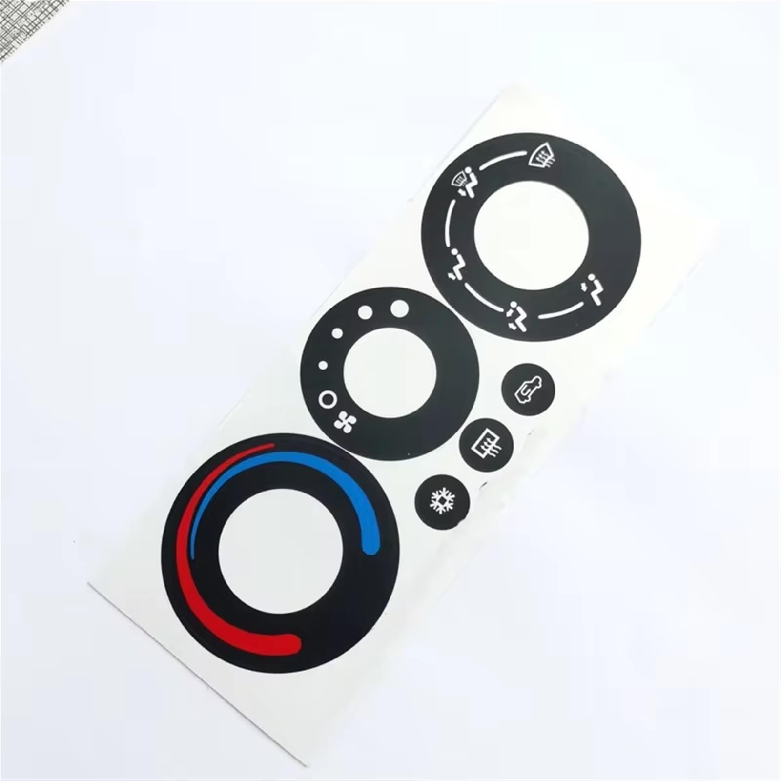 Button Decal Compatible with Chevrolet for Equinox for Pontiac for Torrent 2005-2006 Car Air Condition Climate Control Button Repair Sticker Decal Set