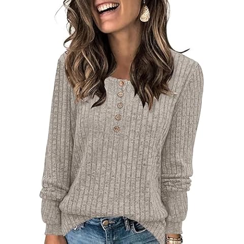 Gemulate Ladies Puff Sleeve Casual Jumper Cover