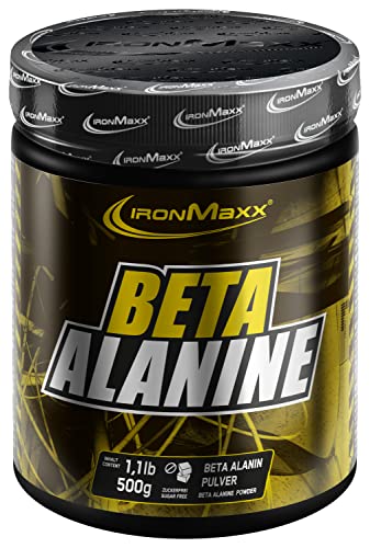 IronMaxx Beta Alanin - 500g - Hochdosiertes Beta-Alanin - Zuckerfrei & Geschmacksneutral