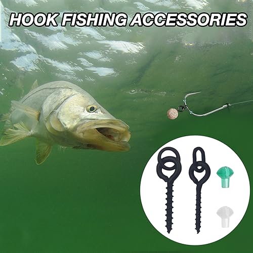 RTRTGS 40 Pezzi Gancio Ferma Perline con Gambo in