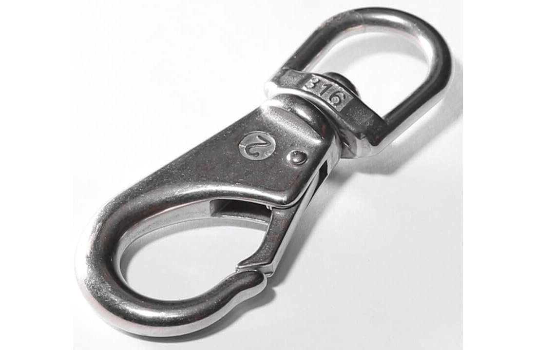 Baron Mfg Boat Snap Ss Rndeye Swvl No2 251S-2