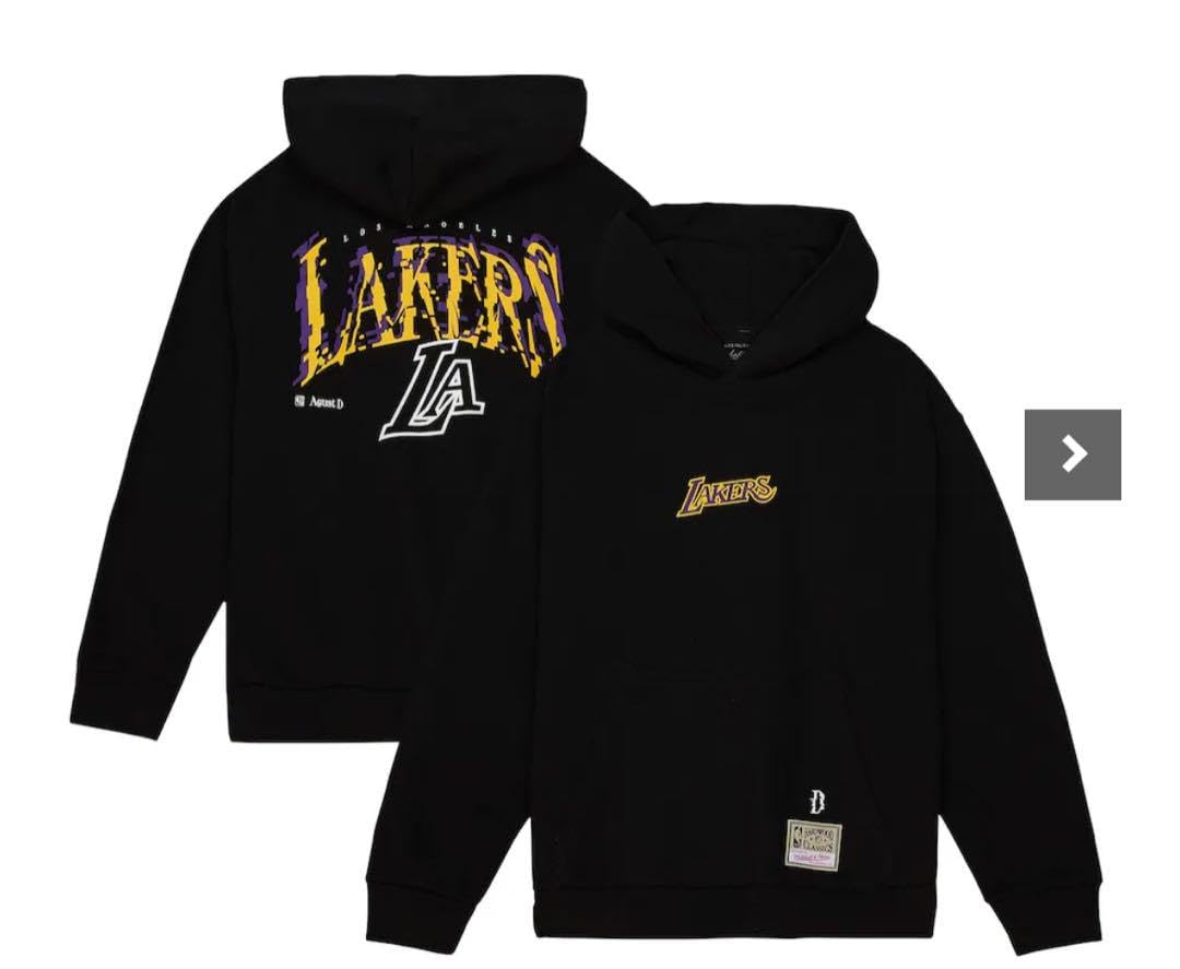 Amazon.co.jp: SUGA X NBA コラボ LAKERS HOODIE レイカーズ