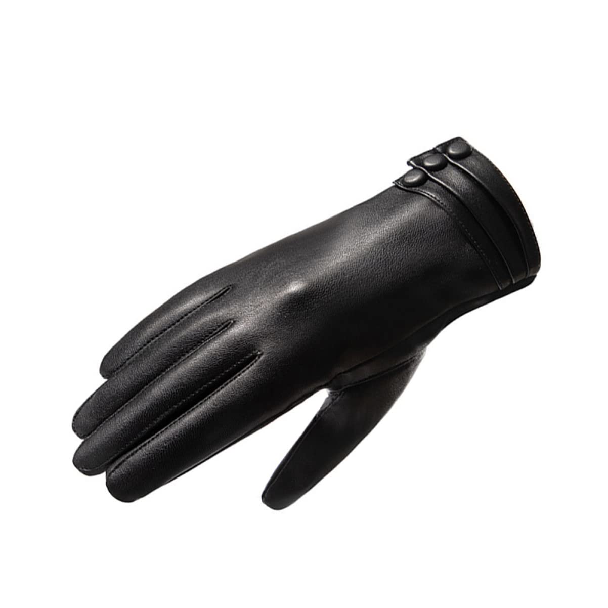 SHERCHPRY 3piezas Guantes De Pantalla Táctil Resistentes Al Viento Guantes De Invierno Cálidos y Cómodos Para Ciclismo y Actividades Unisex Color Negro