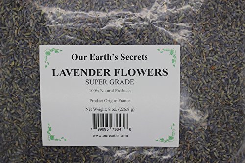 Our Earth s Secrets Lavender Flowers 1 2 Pound Super Grade Buy 