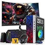TechMagnet Zeus Pro 8 Gaming PC, i5, 8GB RAM, 256GB SSD + 1TB HDD, Win 11