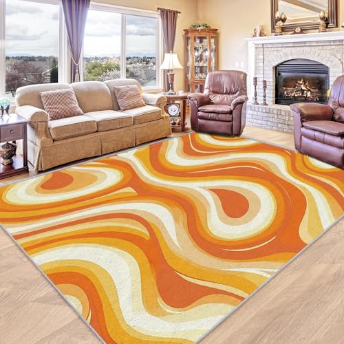 SZLYZM Swril Rugs for Living Room - Swril Rug 4x6,