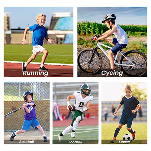 Runhit Youth Boys' Compression Shorts,Boys Performance Athletic Base Layers Underwear Sports Shorts Side Pocket Black Xs #TOP4