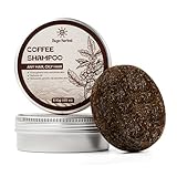 DEGO HERBAL Coffee Shampoo Bar Body Wash Bar for Oily Hair 1.92 Oz Strengthen Hair, Revitalizes Skin