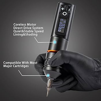 Tattoo machine Ambition Ninja pro 刺青 Ambition Ninja Pro Wireless Tattoo Pen Machine