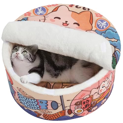 寵幸 Ramen Noodle Dog & Cat Bed,Keep Warm and Super
