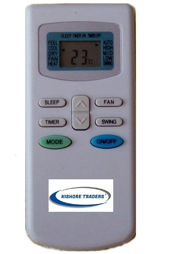 Kishore Traders® Compatible AC Remote Control for TCL/VIDEOCON/GODREJ by KT