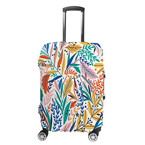 Housse pour bagages de voyage L motif tropical lavable