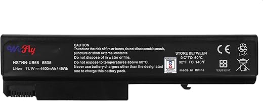 Wefly Laptop Battery Compatible for H/P EliteBook 6930P 8440P 8440W TD06 ProBook 6440B 6445B 6450B 6545b 6540b 6550b 6530b 6535b 6735b Compaq 6730B…