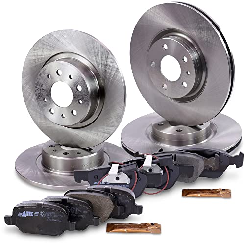 DESTINAZIONE DELLA CONSEGNA - 2x dischi freno asse anteriore ventilati; 2x dischi freno asse posteriore pieni; 1x set (4 pezzi) pastiglie freno asse anteriore; 1x set (4 pezzi) pastiglie freno asse posteriore; 2x pasta anti-squeak contro lo stridio dei freni