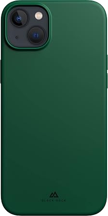 Black Rock - Urban Case Silicone Case Suitable for Apple iPhone 14 Plus I Mobile Phone Case, Slim, Non-Slip (Dark Green)