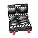 107 pc. SAE & Metric Bit Socket Set,1/4