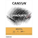 NEU Graduate Bristol Block, DIN A3, 20 Blatt, 180 g/m²