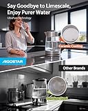 Aigostar Anti-Limescale Electric Kettle with Ceramic Coating - 2200W Fast Boil, 1.7L BPA-Free, Temperature Control & Keep Warm, LED Indicator, Includes Tea Infuser, Stainless Steel - Ceramia - Image 2