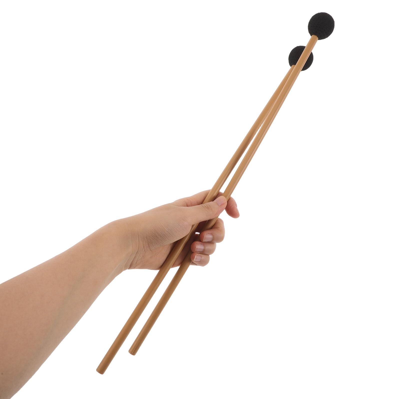 Weiche Glockenspielschlägel mit Kunststoffgriff Leichter Schlagstockhammer für Ethereal Drum und Xylophon Geeignet für Bildungszwecke und Proben