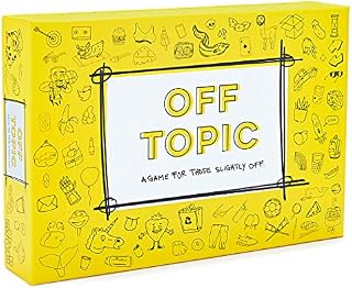 Off Topic Adult Party Game - Fun Board and Card Game for Group