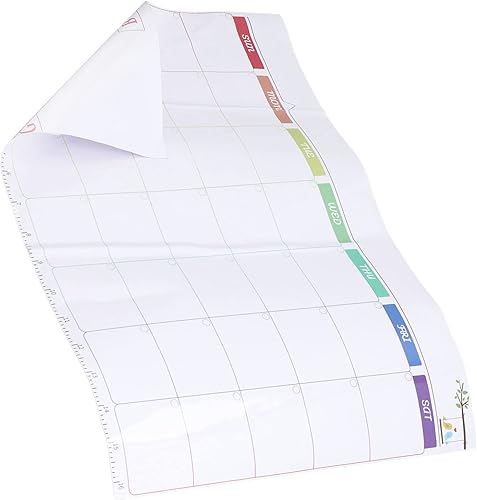 Miniatura 3 de Fydun Monthly Plan Whiteboard Stickers SelF Adhesive Rewritable Flexible Whiteboard Stickers for Office Teaching Refrigerator Wide Range of Uses