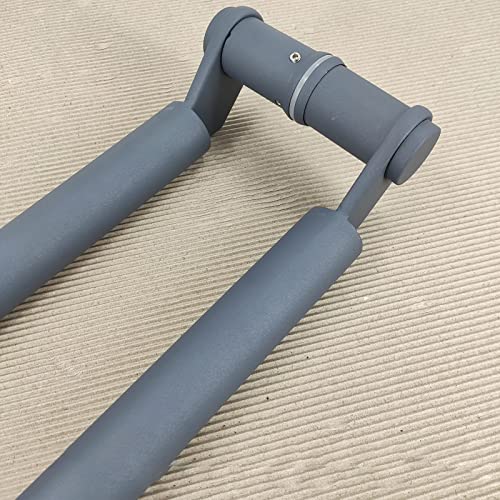 Poignée de porte coulissante push-pull noire de douche grange