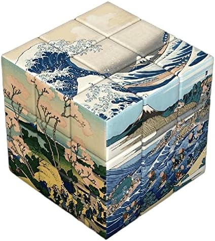World Famous Paintings Magic Cube, Art Magic Square, Creative Puzzle Cube (Ukiyoe, Japan)