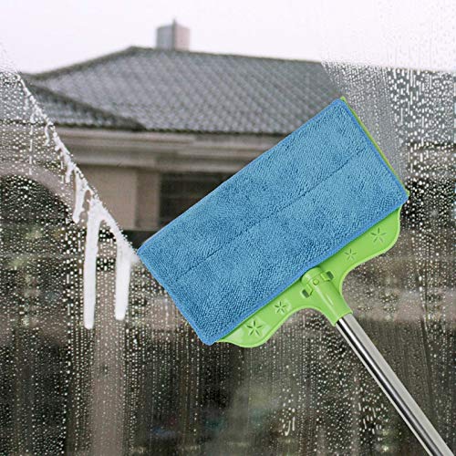 Trapeador para La Limpieza del Hogar Varilla De Extensión Fregadero Limpio De Doble Cara Limpieza De Madera Dloor Crevice Dust Drag Soft Head Mop