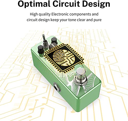 Donner Wave Delay Pedal for Electric Guitar, Digital & Analog Warm Delay 2 Modes Guitar Effect Pedal for Pedalboards True Bypass - image 4