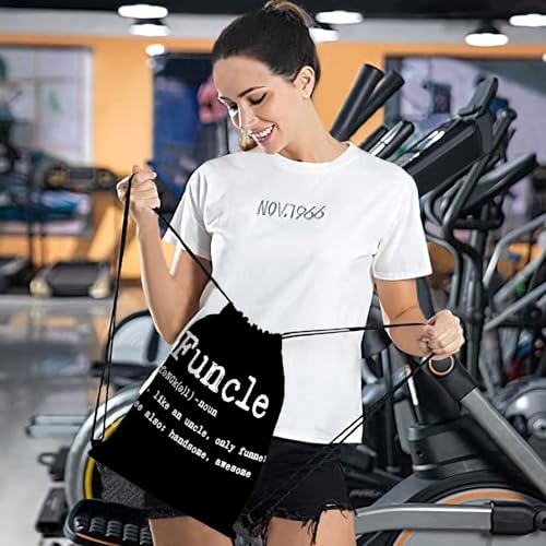 Crazy Dog Funcle Drawstring Bags For Soccer4