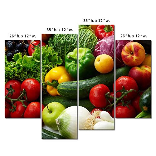 Colorful Various Vegetables Wall Art Painting Pictures Print On Canvas Food The Picture For Home Modern Decoration #TOP6