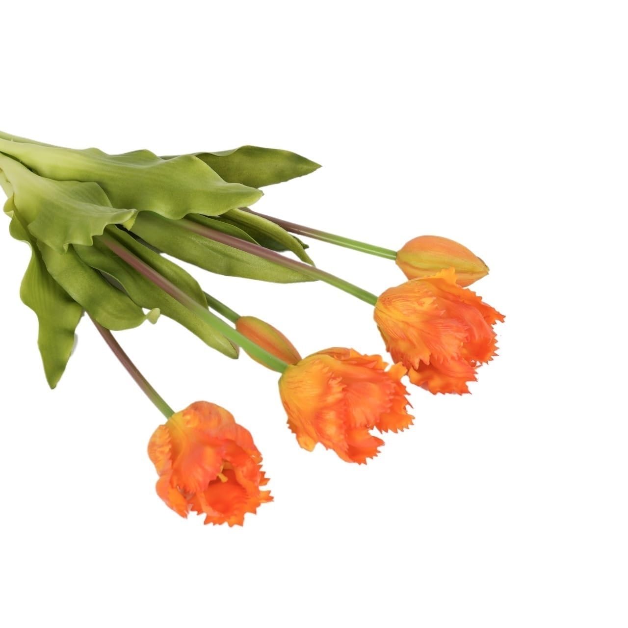 FonHNDG Artificial Flower Branches 40cm Artificial Flowers Soft And Comfortable Bouquet Home Room Living Desktop Floral Decoration(Color1)
