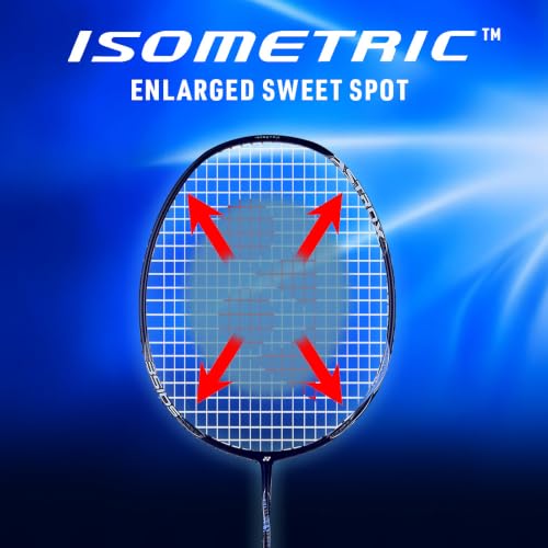 Image of Yonex Astrox Attack 10DG Ultra Strong| Made with Japanese Graphite|Strung Badminton Racquet with Full Cover (80 Grams - 32 Lbs, Safety Yellow)