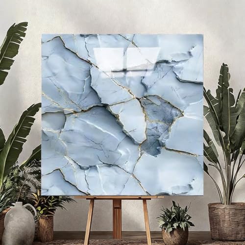 Vibeo Azulejos Adhesivos Azulejos de Pared Autoadhesivos de Mármol Brillante, Azulejos para Salpicadero de Pared Techo, Adhesivos Autoadhesivos para Azulejos de 30 x 30 cm(Style E,90 pcs)