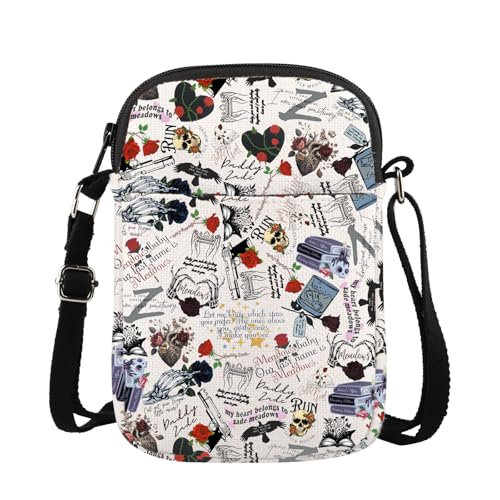 Lywjyb Birdgot Spicy Book Club CrossBody Bag Dark Romance Novels Gift Bookworm Gift