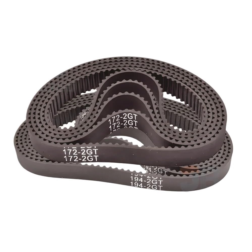 Courroie GT2 boucle fermée 256,9mm à haute résistance mécanique de largeur 6mm