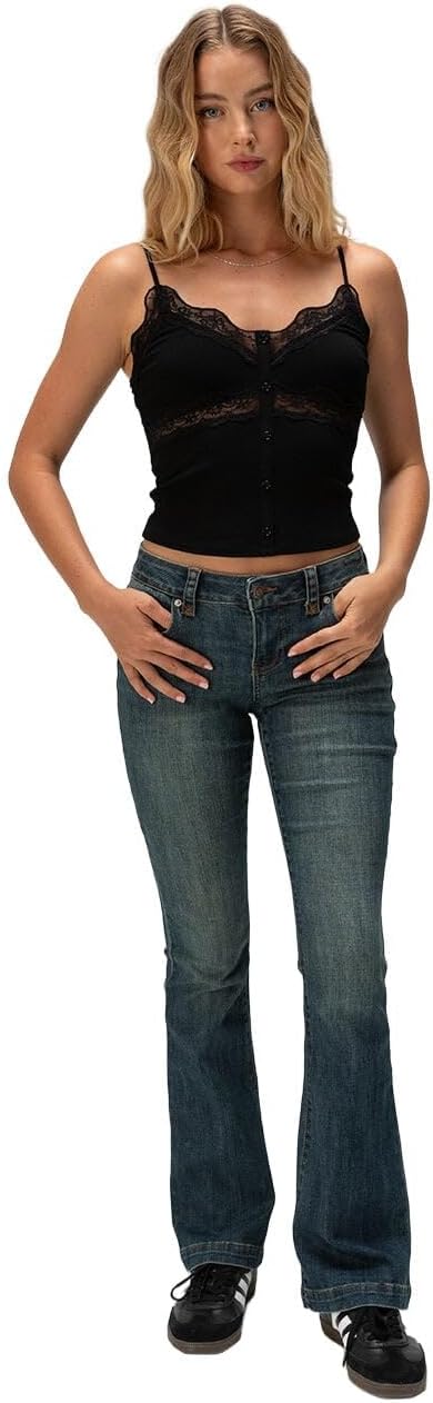 Rsq Womens Low Rise Bootcut Jeans
