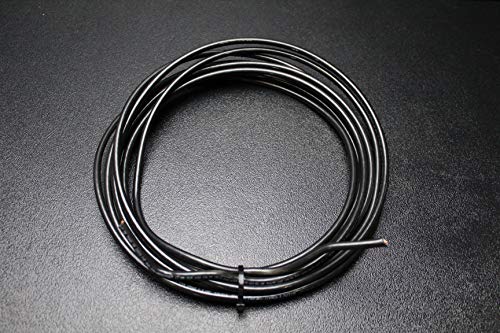 One-Day Sale: Up to 50% Off 6 Gauge THHN Wire Stranded Black 25 FT THWN 600V Copper Machine Cable Home AWG
