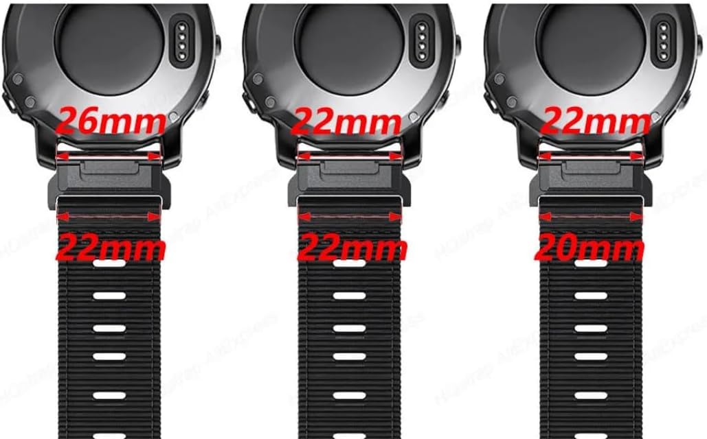 2 sztuki wymiennych metalowych adapterów do szybkiej wymiany paska do zegarka 22 mm, kompatybilne z zegarkami Garmin z przyłączem QuickFit