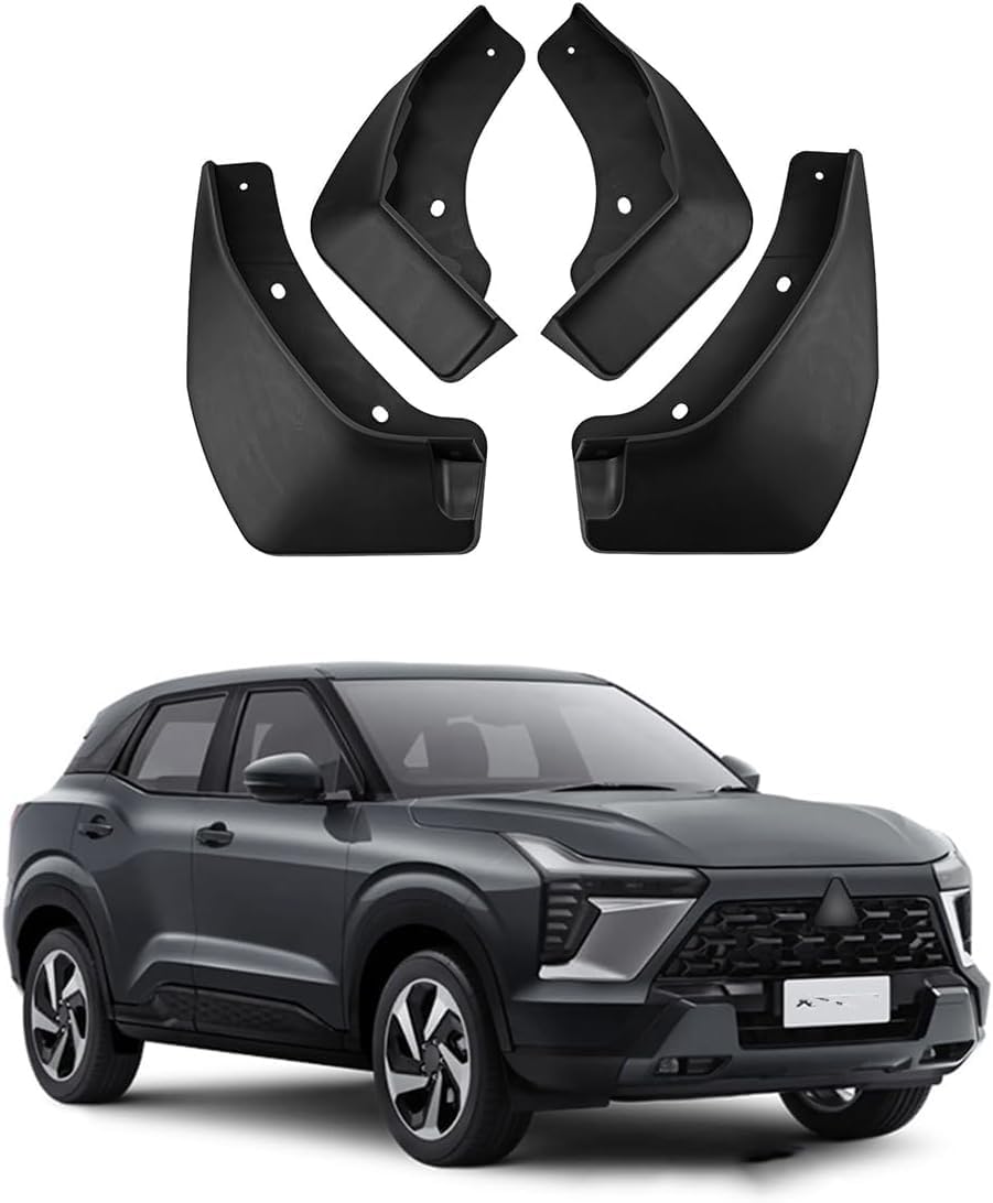 Guardabarros sin taladrar para Mitsubishi X-Force 2024+ que evitan daños de invierno