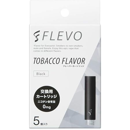 Amazon Flevo フレーバーカートリッジ タバコフレーバー ブラック フレヴォ Flevo カートリッジ Amazon Flevo フレーバーカートリッジ タバコフレーバー ブラック フレヴォ Flevo カートリッジ