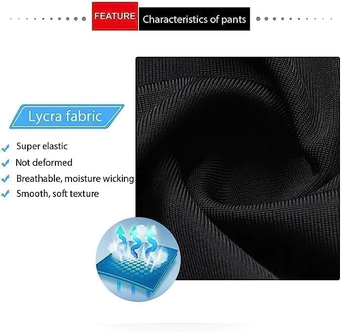 LIFE ESSENTIALS Culotte Ciclismo Hombre con 5D Gel Acolchado MTB Ciclismo Pantalones Cortos Transpirable Secado Rápido (Negro)