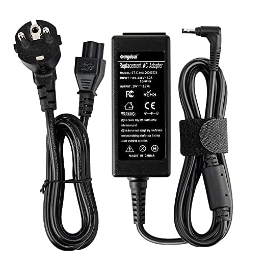 45W Bärbar Dator Laddare för Lenovo - 4,0X 1,7mm - Laddningskabel för Lenovo B50-10 B50-50 V115 V320 IdeaPad C340 D330 L340 S340 S540 100 100s-14 110 310 320s 330 510s Yoga C640 S740 530 710 Miix 510