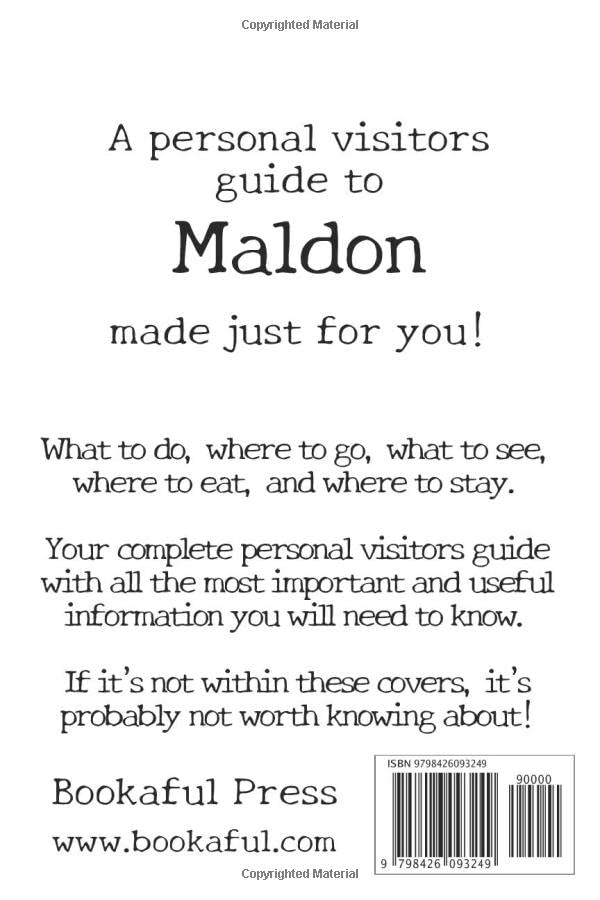 Miniatura 2 de Welcome to Maldon - Victoria A Fun DIY Visitors Guide