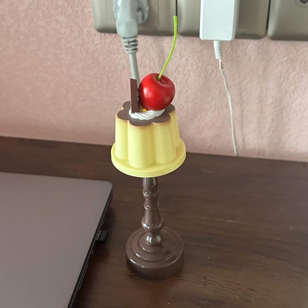 Lampa stołowa LED bezprzewodowa zasilana bateriami, dekoracyjna lampa dziecięca do salonu, sypialni i pokoju dziecięcego - kreatywny wzór kreskówkowy z ciepłym białym oświetleniem