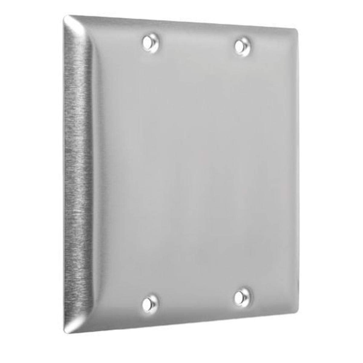 TayMac WSS-BB Metallic Wallplate, Standard, Stainless Steel