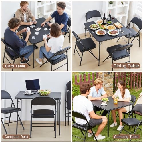 Table compacte pliante 4 places pour petit appartement - 7