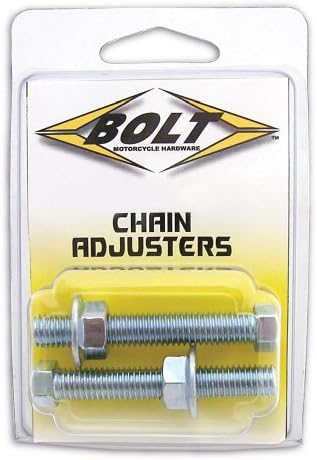 BOLT Motorcycle Hardware (2006-CH) Chain Adjuster Nut Assembly