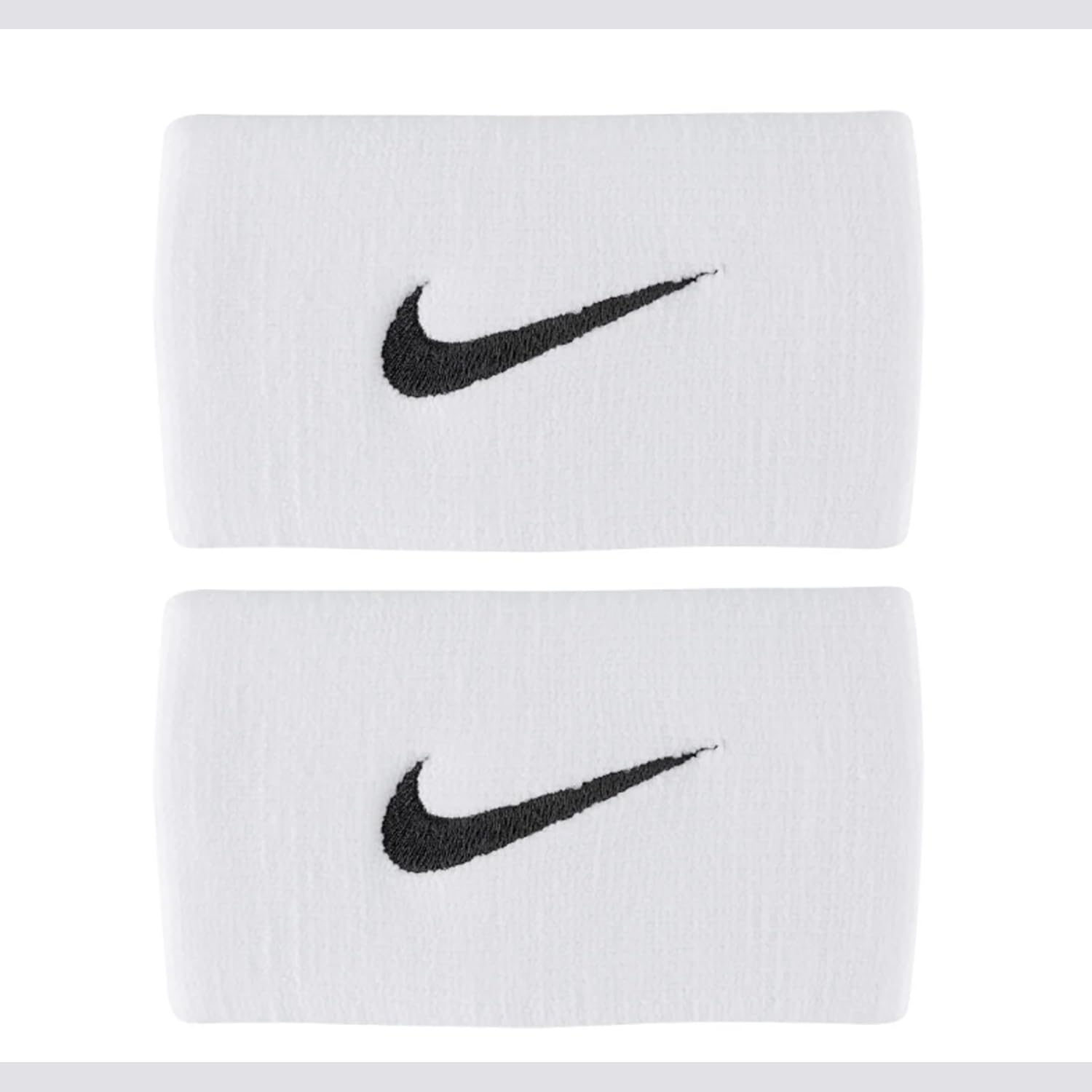 Nike Premier Doublewide Wristbands (1 Pair) - Stretchy, Comfortable fit - Absorbent Fabric Helps Keep Your Hands Dry.
