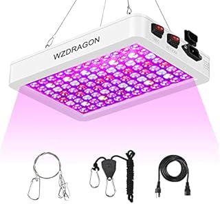 WZDRAGON 2022 Upgraded 1000W LED Grow Lights Double Chips Full Spectrum for Greenhouse and Indoor Plant Veg and Flower Growing